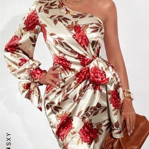 SHEIN OFF SHOULDER MINI DRESS